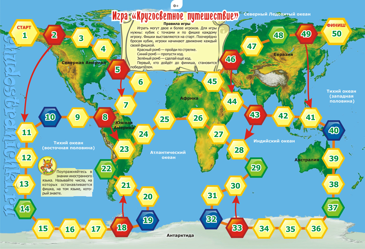 Карта для прохождения для двоих